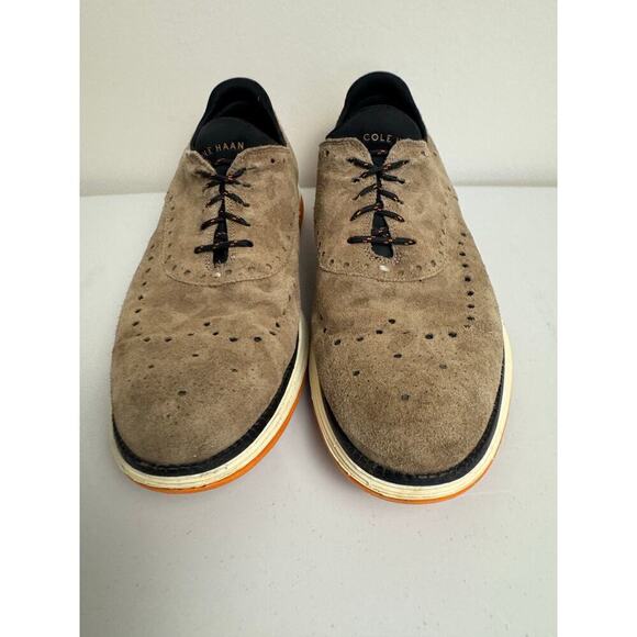 COLE HAAN ORIGINALGRAND ULTRA WING OX BROWN NUBUCK C32069 US SIZE 11 1/2M SHOE main image 4